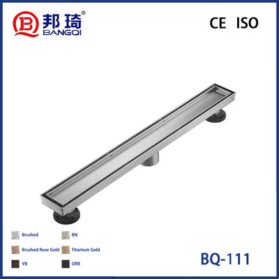 Bon prix BQ-111 Drainage de plancher américain en acier inoxydable en ligne