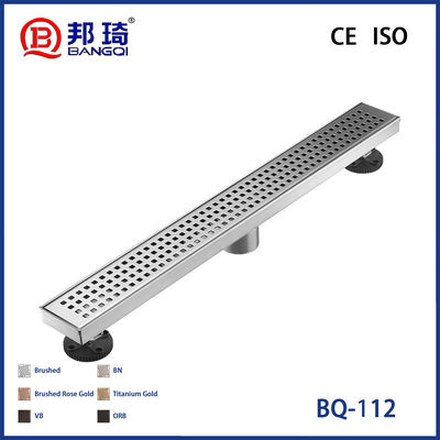 Bon prix BQ-112 Drainage de plancher américain en acier inoxydable en ligne