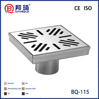Bon prix BQ-115 Drainage de plancher américain en acier inoxydable en ligne