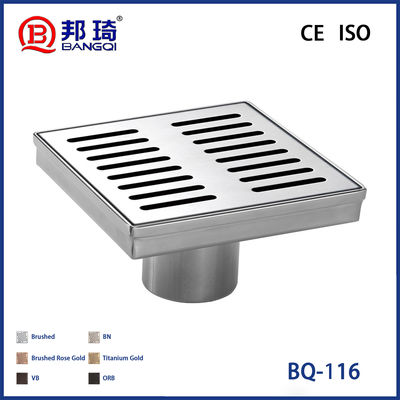 Bon prix BQ-116 Drainage de plancher américain en acier inoxydable en ligne