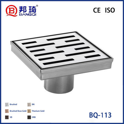 Bon prix BQ-113 Drainage de plancher américain en acier inoxydable en ligne