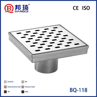 Bon prix BQ-118 Drainage de plancher américain en acier inoxydable en ligne