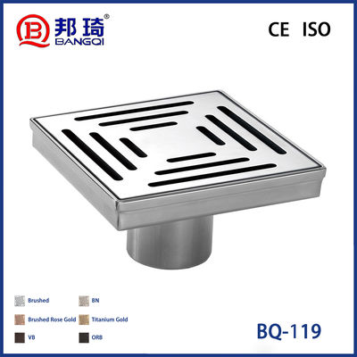 Bon prix BQ-119 Drainage de plancher américain en acier inoxydable en ligne