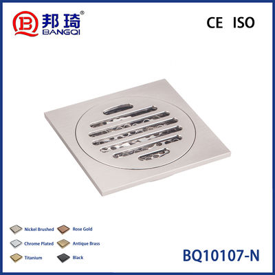 Bon prix BQ10107-N Brass Floor Drain en ligne
