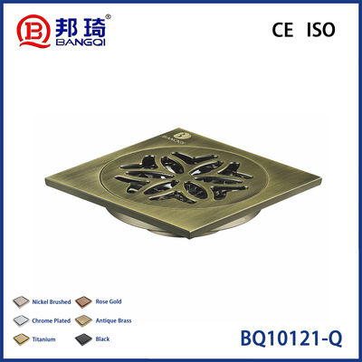 Bon prix BQ10121-Q Brass Floor Drain en ligne