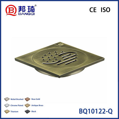 Bon prix BQ10122-Q Brass Floor Drain en ligne